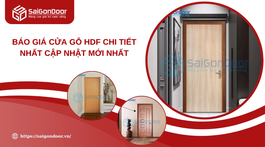 Báo Giá Cửa Gỗ HDF Chi Tiết Cập Nhật Mới Nhất Tháng 7/2025 hinh-anh